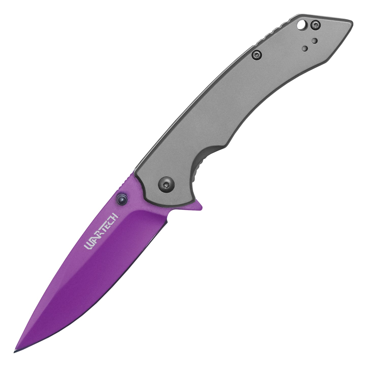 Wartech - 8" Purple Blade | Assisted Open Pocket Knife