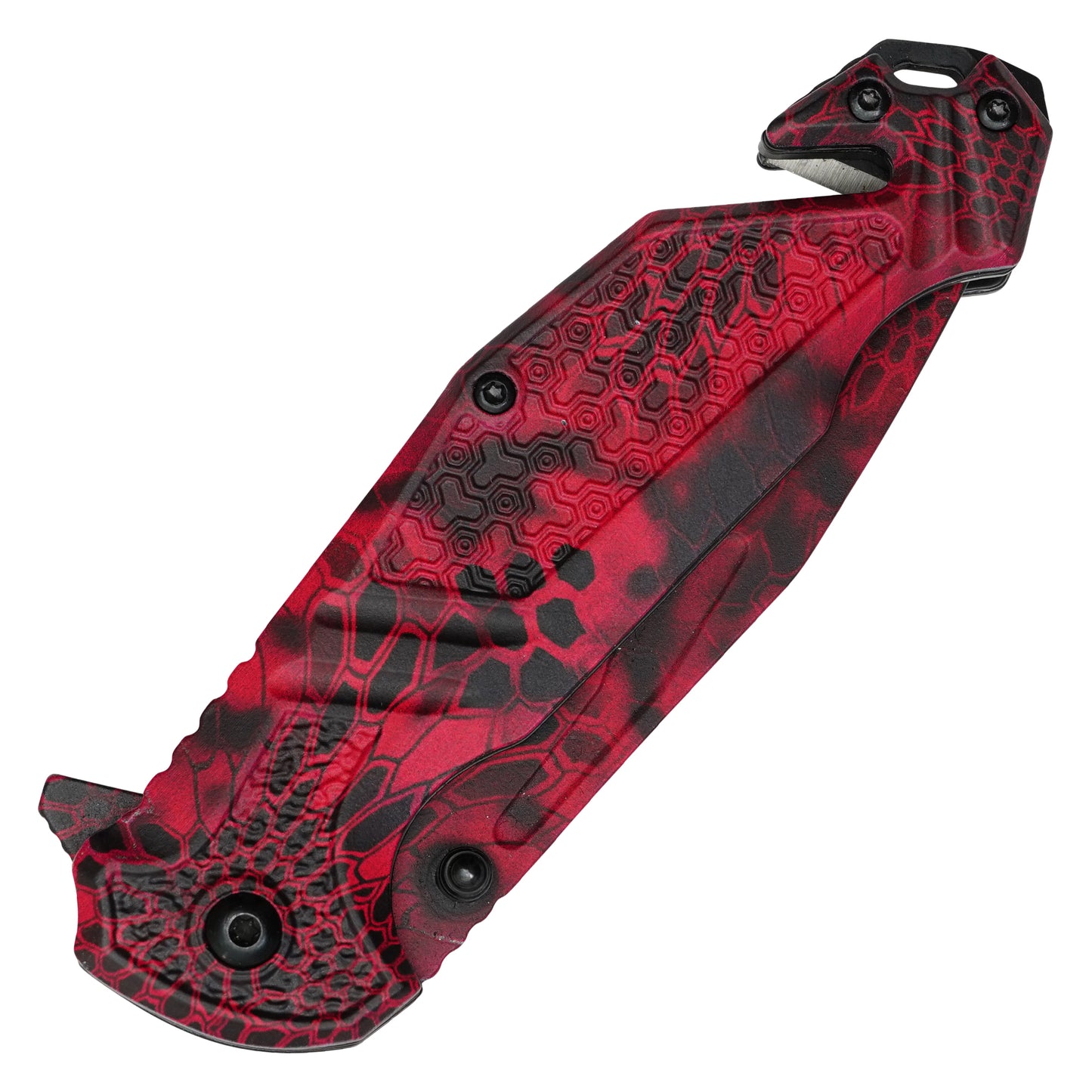 Wartech - 8.25” Red Morpho | Spring Assisted Pocket Knife