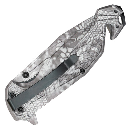 Wartech - 8.25” Frost Morpho | Spring Assisted Pocket Knife