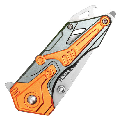 6.5" Orange Pocket Knife