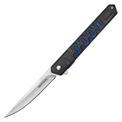 Wartech 8" Stonewashed Slim Blue Pocket