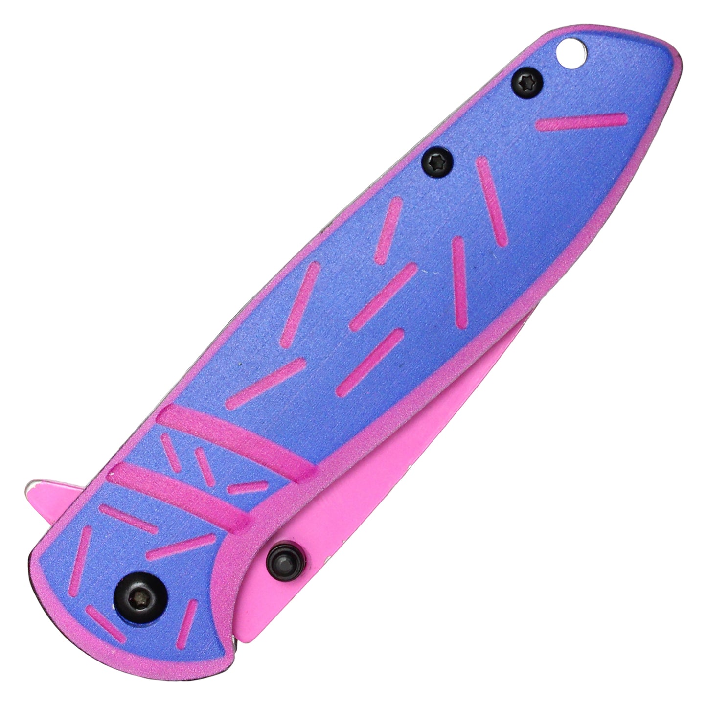 Wartech / Sweet Treats - 7.5" Pink & Blue Sprinkles | Spring Assisted Pocket Knife