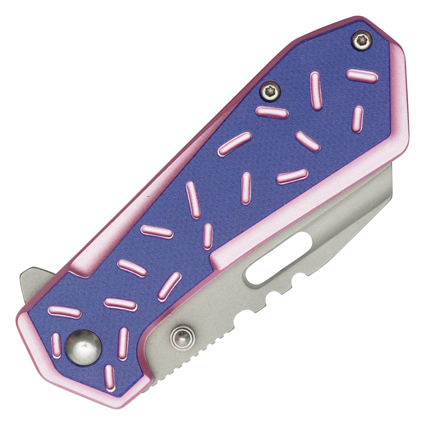 Wartech - 6.5” Pink Sprinkles | Spring Assisted Pocket Knife