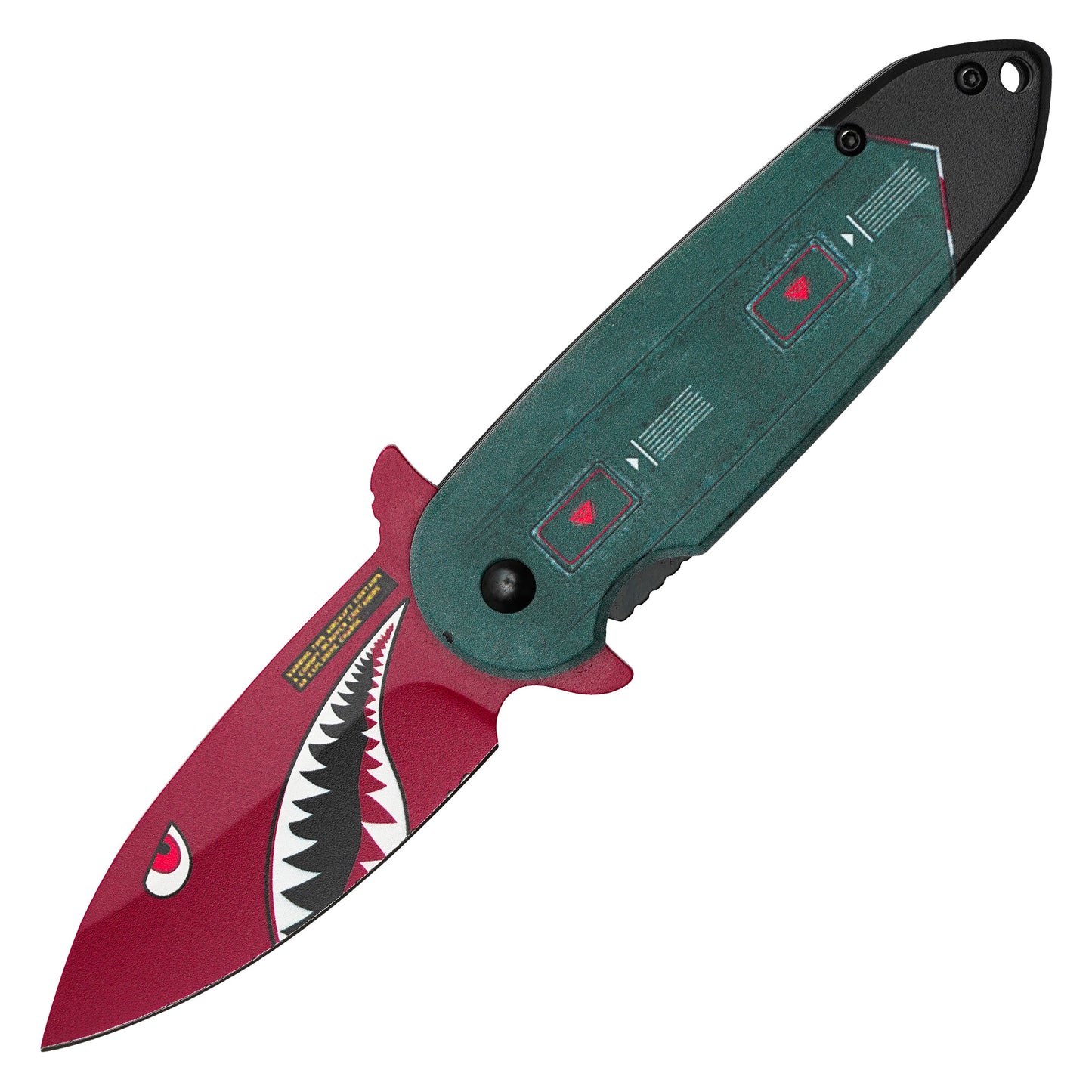 Wartech - 7.25" Green Bomb | Spring Assisted Pocket Knife