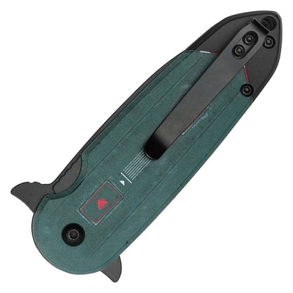 Wartech - 7.25" Green Bomb | Spring Assisted Pocket Knife