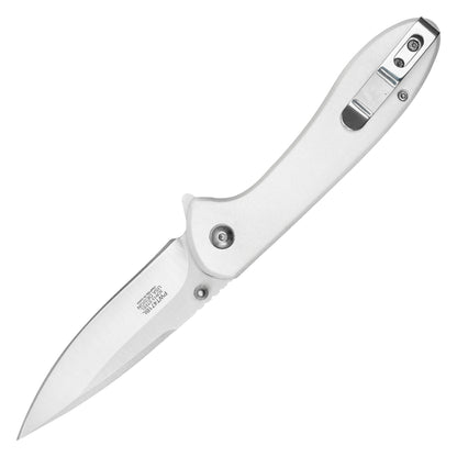 Wartech - 8" Silver Duck | Spring Assisted Pocket Knife