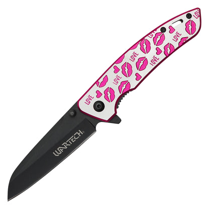 Wartech - 7.75" Love Kiss | Spring Assisted Pocket Knife