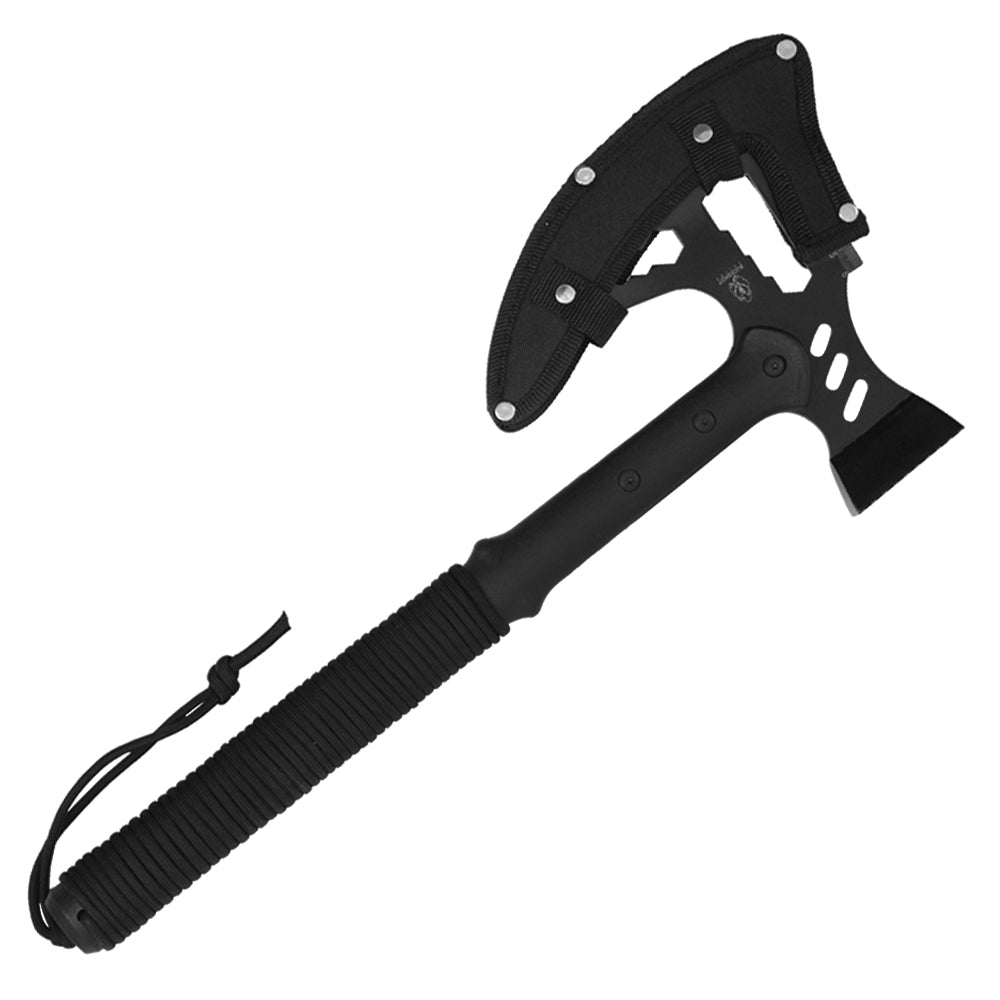 Buckshot - 17" Tactical Black Perforated Axe