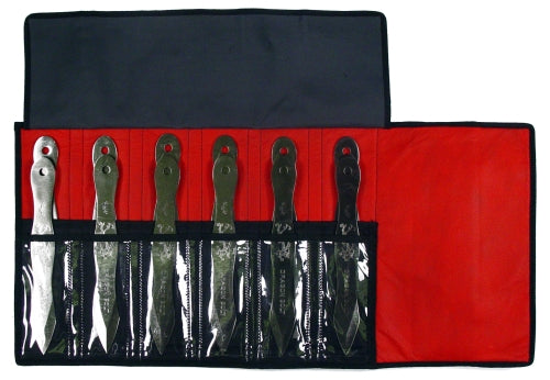 9-inch 12PCS JUMBO THROWING KNIFE