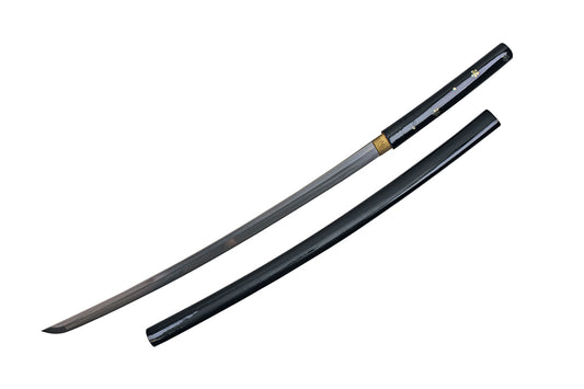 HAMDMADE -inch The Black Lotus-inch KB SWORD WITH STAND