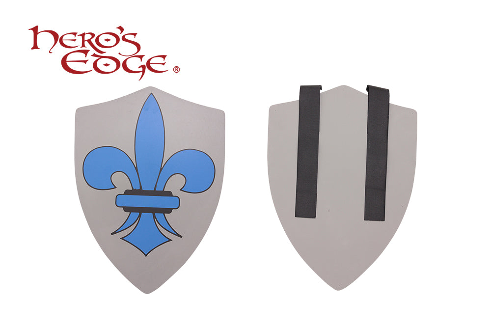 Foam Fluer-De-Lys Heraldic Shield