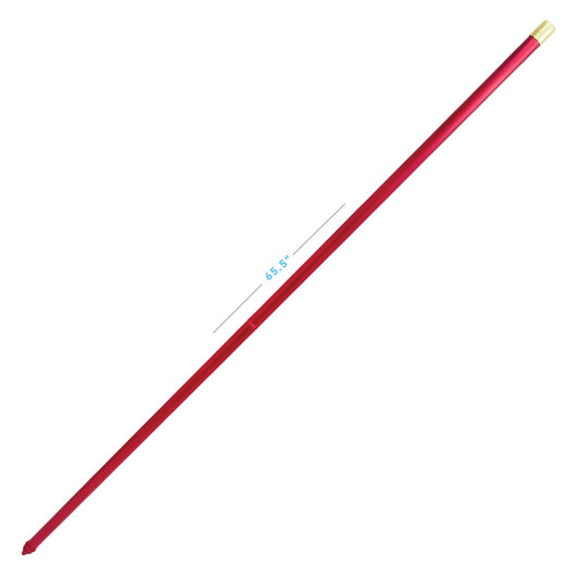 65.5" Red Pole Spear