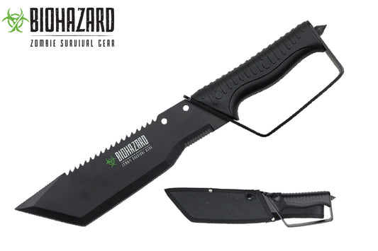 15 zombie hunting machete-inch