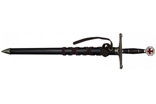 23" Knight's Templar Red Cross Sword