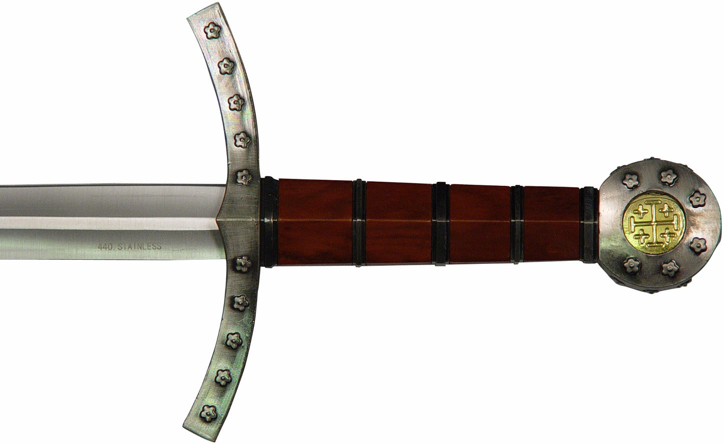 23" Knight's Templar Brown Crusader Sword