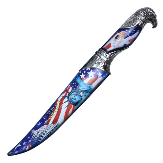 Buckshot Knives - 13" USA Eagle | Fixed Blade Dagger