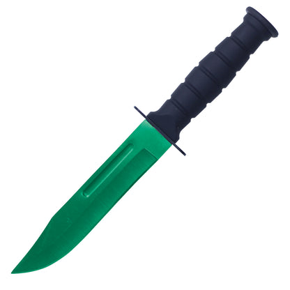 7 1/2" Green Hunting Knife