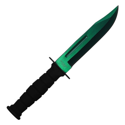 7 1/2" Green Hunting Knife