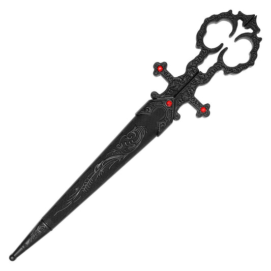 10" Black Medieval Scissors