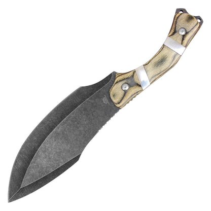 12" Fixed Blade Hunting Knife (Stonewashed)