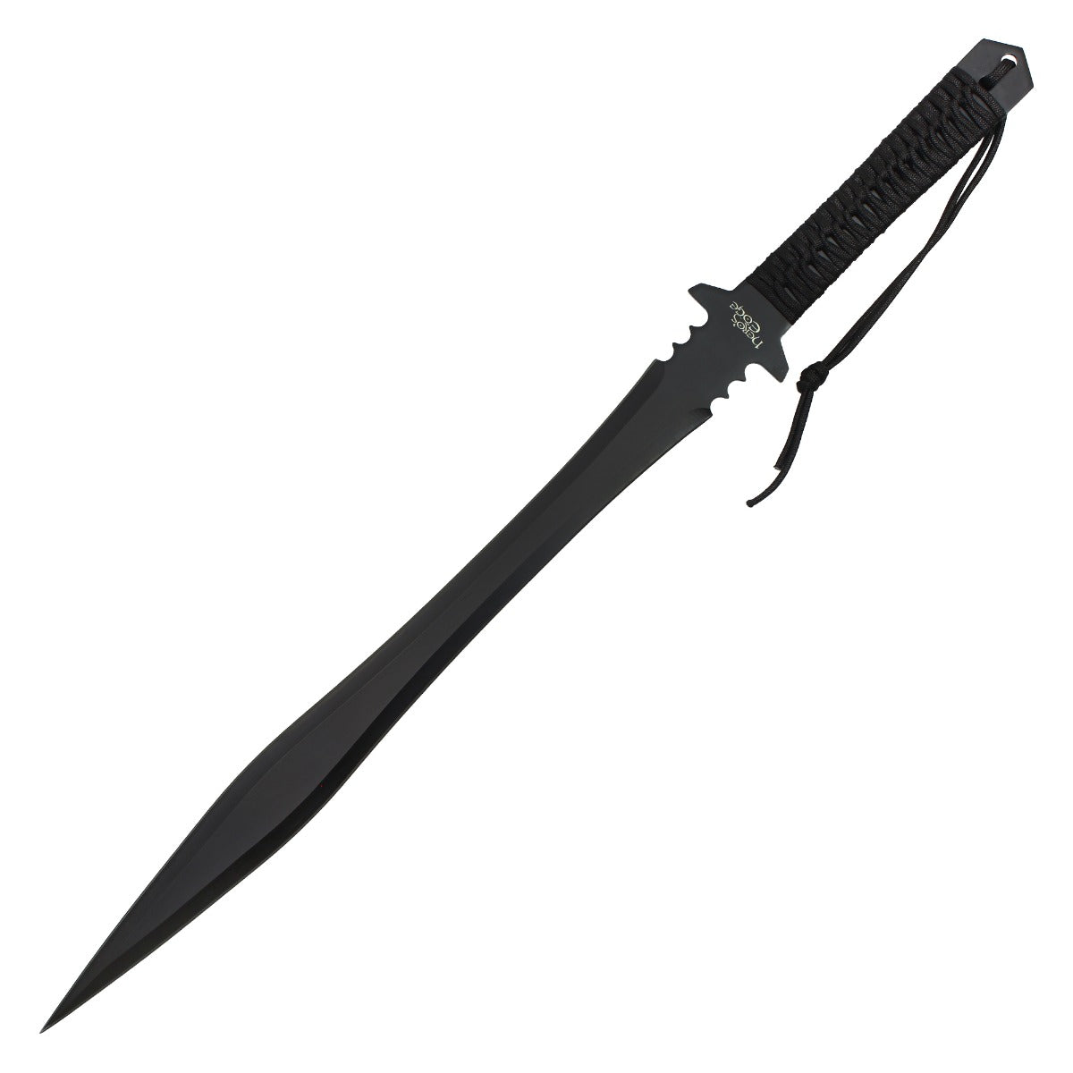 Hero's Edge 25" Black Machete Sword