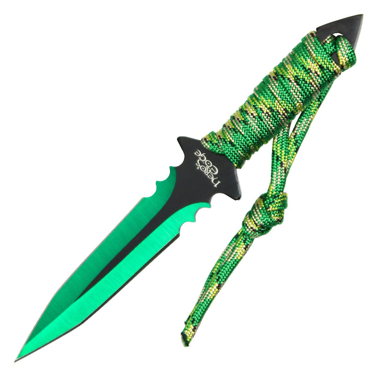 Hero's Edge 25" Green Machete Sword
