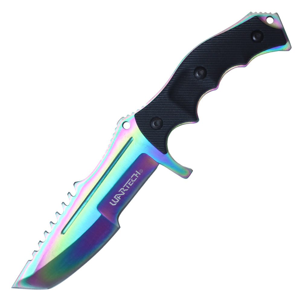 8.5-Inch Huntsman Knife (Rainbow)