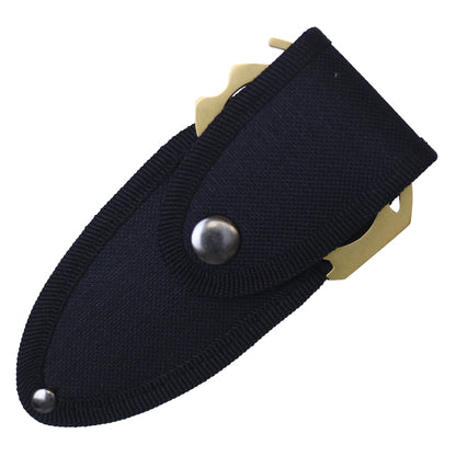 5" Wartech Push Dagger (Gold)