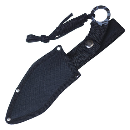 10.25” Fixed Blade Skull Hunting Knife