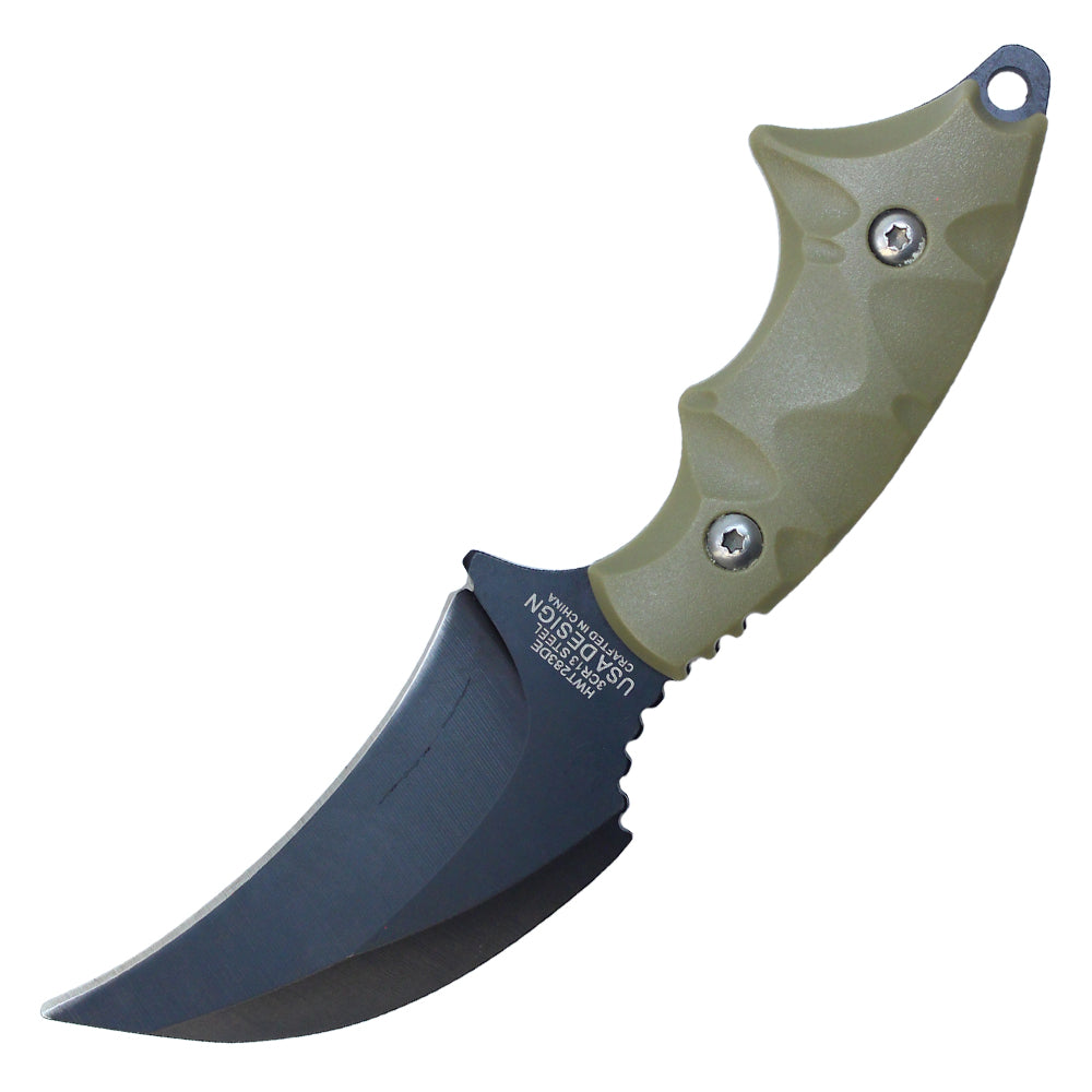 5.5" Reaper Mini Fixed Blade (Green)