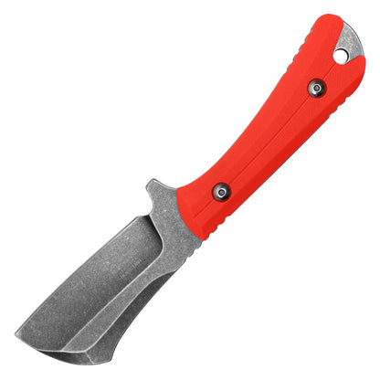 7.5" Orange Fixed Blade Knife