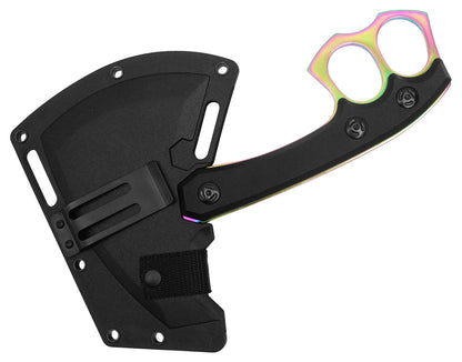 7.5" Rainbow Knuckle Axe