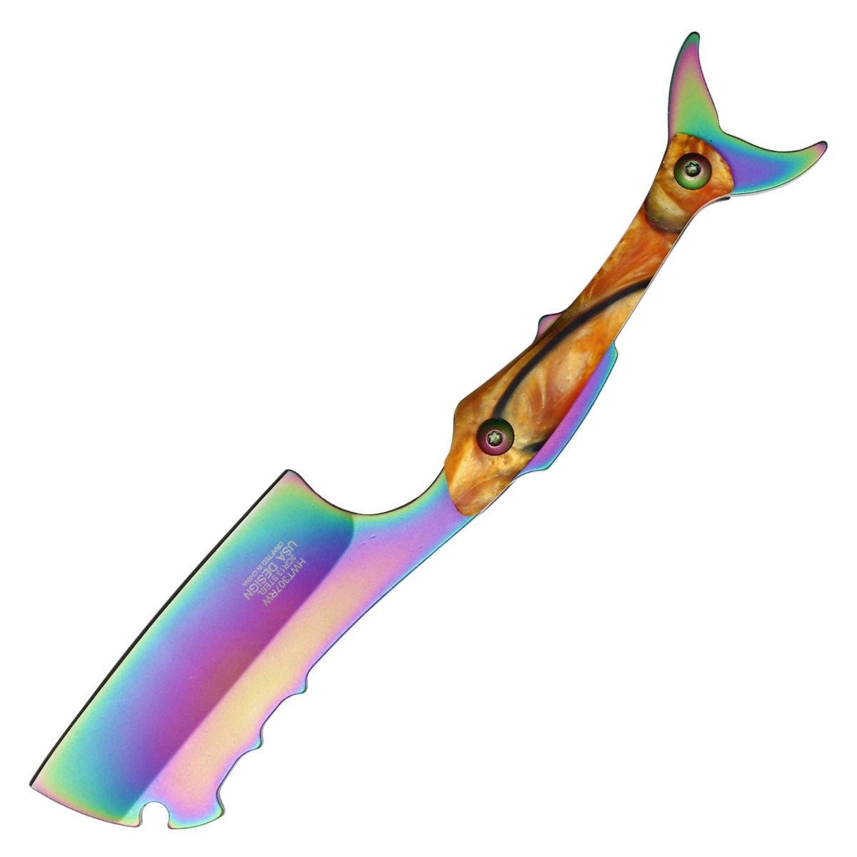 Rainbow Shark Knife