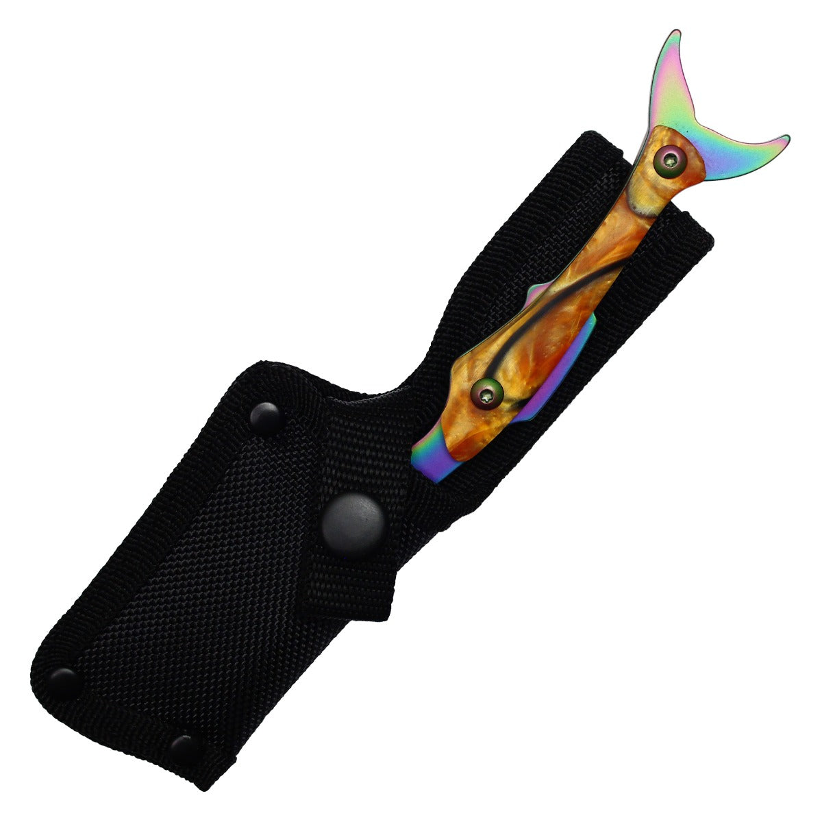 Rainbow Shark Knife