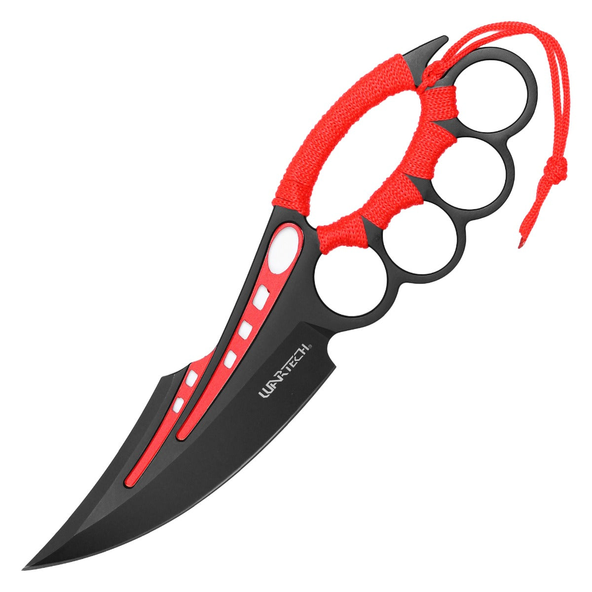 Wartech 10" Red Wrapped Trench Knife