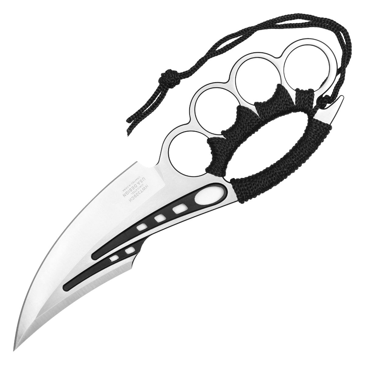 Wartech 10" Chrome Wrapped Trench Knife
