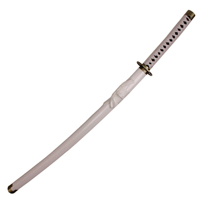 41" Hero Sword w/ Oval Tsuba (White)