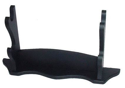 2 slot SWORD TABLE STAND BLACK