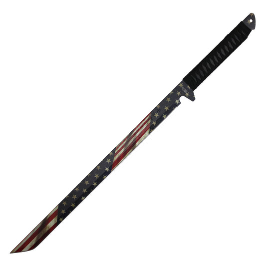 27" Ninja Sword w/ Sheath (American Flag)