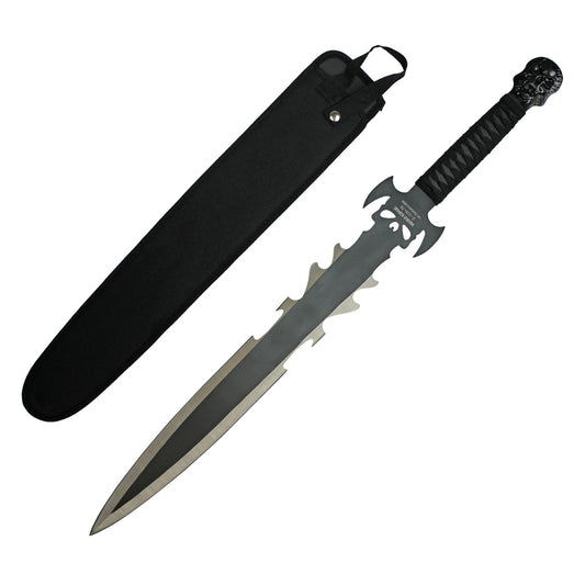 28-1/4" Punisher Machete w/ Sheath (Black)