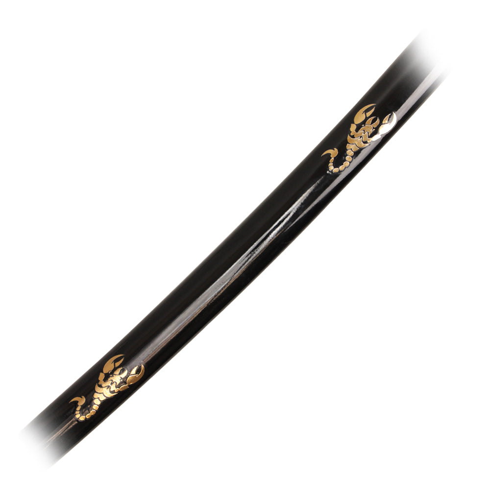 41" Katana w/ Scorpio Scabbard (Flower)