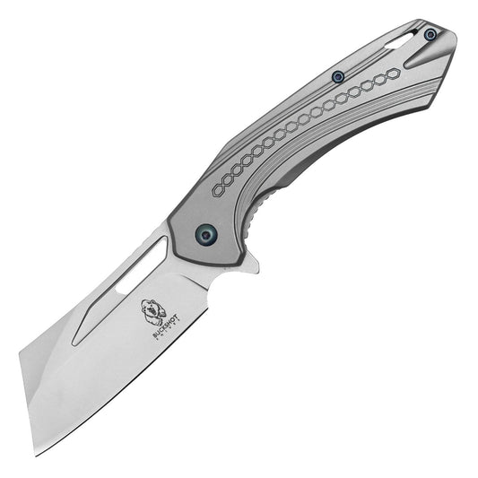 7.5" Gray Pocket Knife