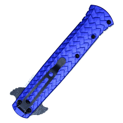 Blue Dragon Handle Pocket Knife