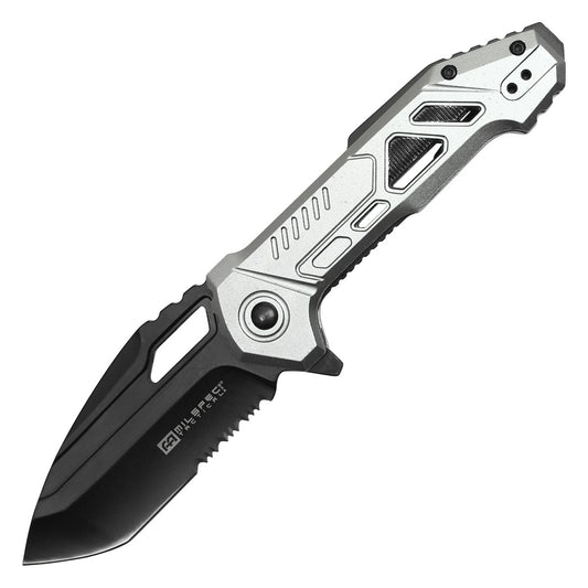 Milspec Tactical Chrome Pocket Knife