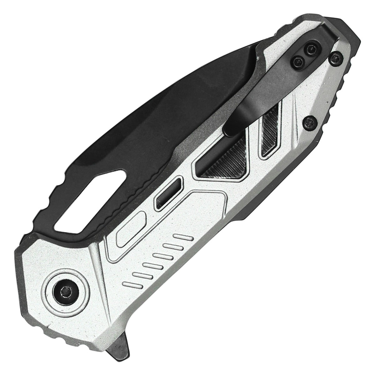 Milspec Tactical Chrome Pocket Knife