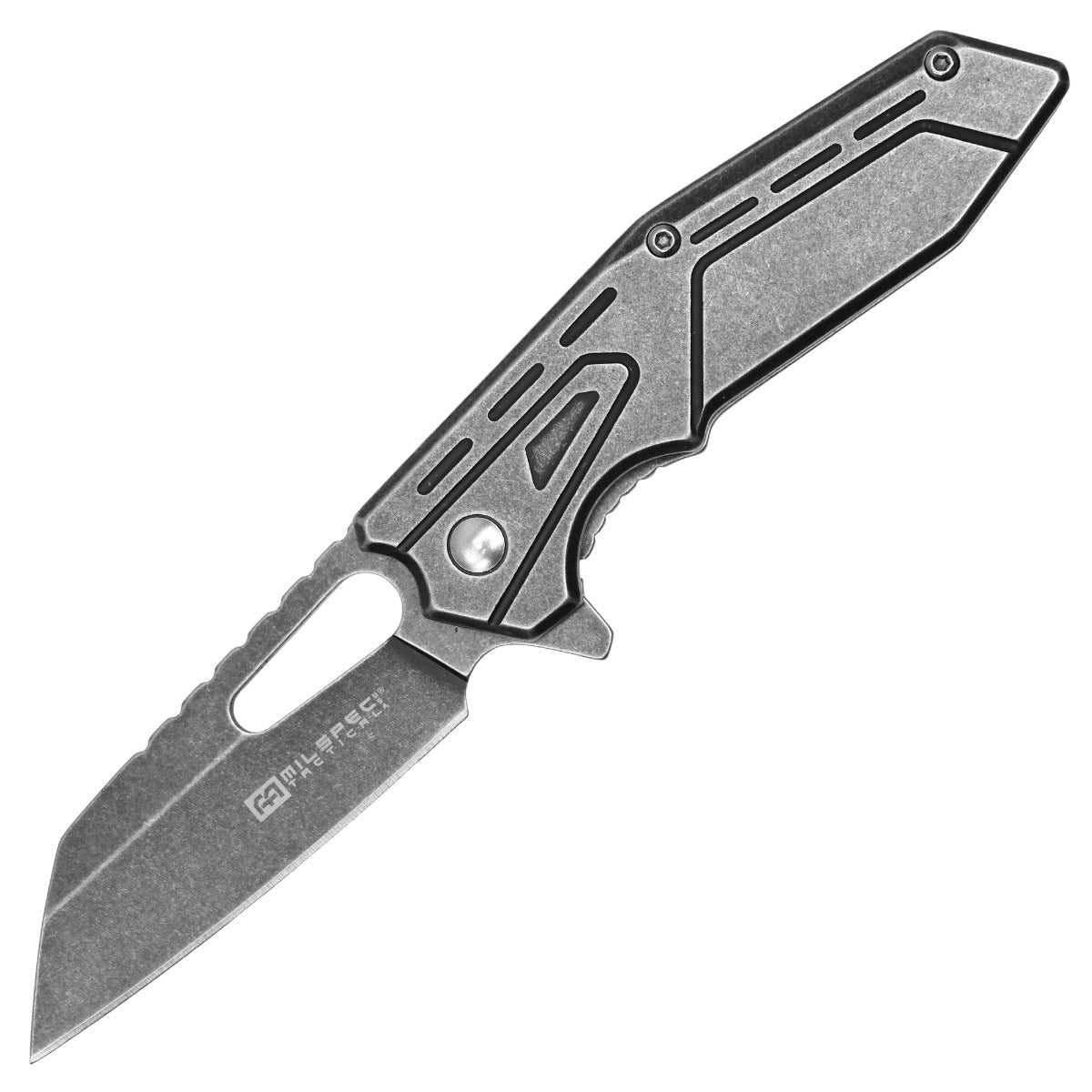 Milspec Tactical Stonewashed Pocket Knife