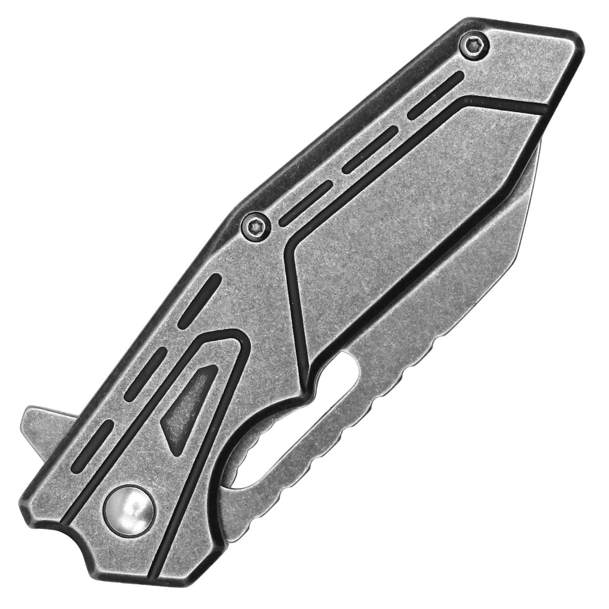 Milspec Tactical Stonewashed Pocket Knife