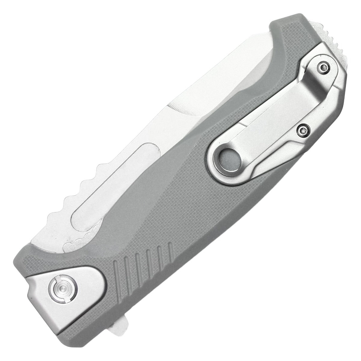 Milspec 8" Chrome Pocket Knife