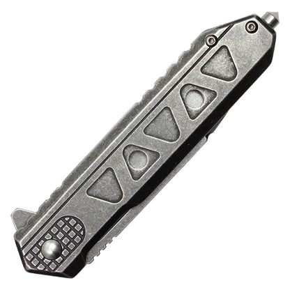 8" MilSpec Stonewashed Pocket Knife
