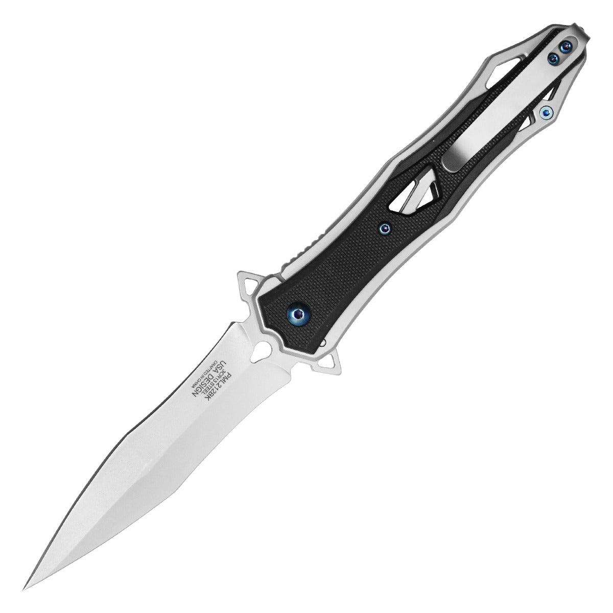 Milspec 9" Black Pocket Dagger